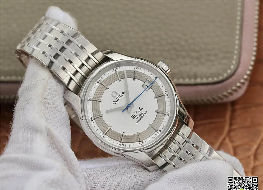 Omega De Ville 431.30.41.21.02.001 VS Factory 1:1 Best Edition Replica Watch Silver Strap